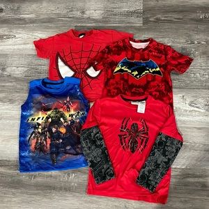 Super hero boy shirts